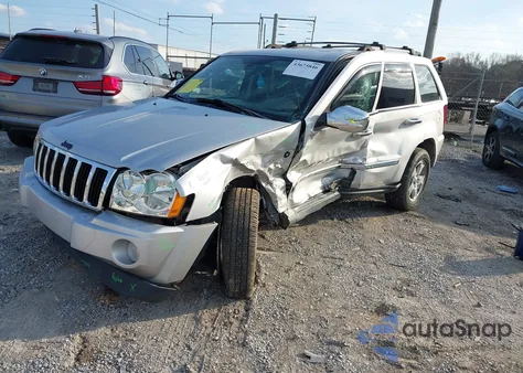 2006 Jeep Grand Cherokee Limited из США, поврежденный, VIN 1J4HR58N66C208570